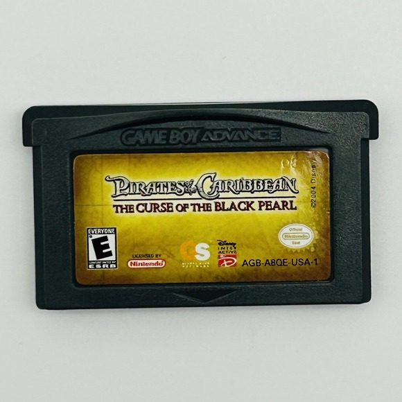 Nintendo Other - Pirates of the Caribbean Curse of the Black Pearl Nintendo GBA Video Game Disney
